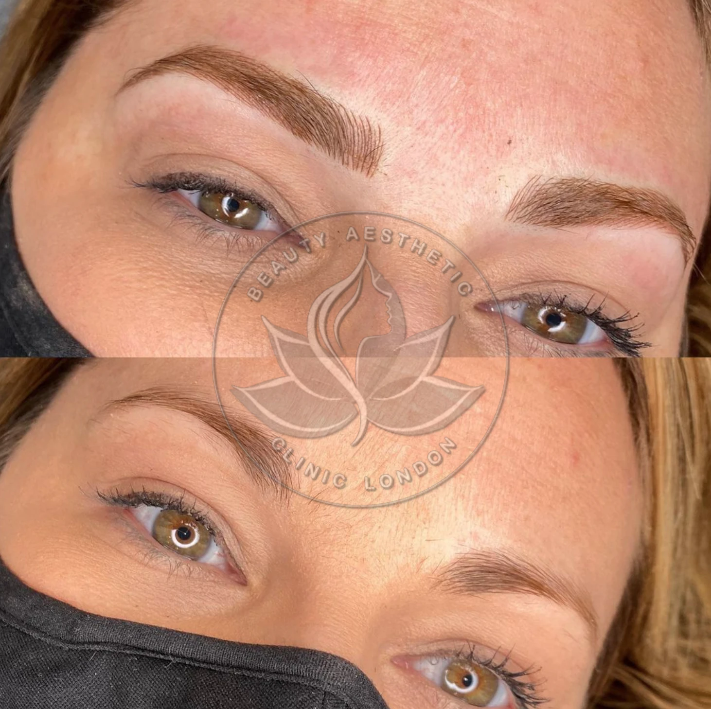 Combination eyebrows London result